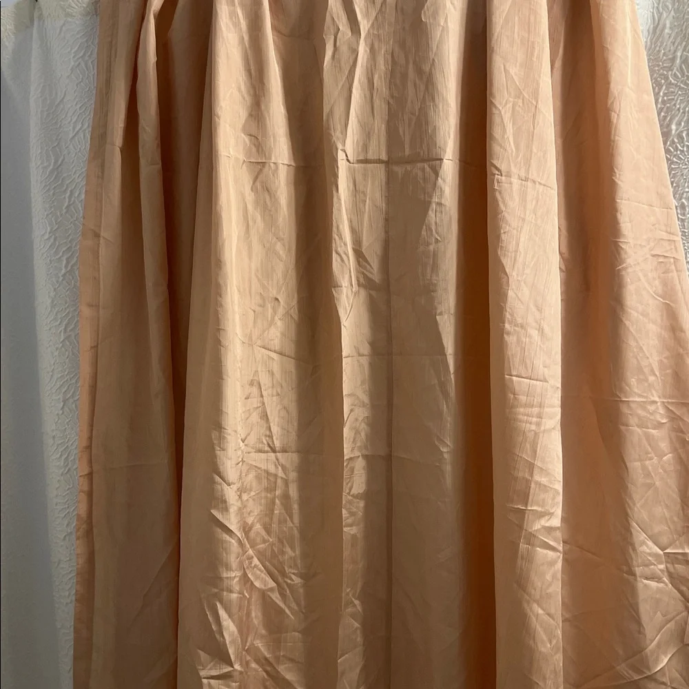 Pink shower curtain